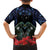 New Zealand Maori Matariki Kid Hawaiian Shirt Hongi Tui Bird Pohutukawa and Polynesia Tribal