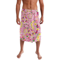 Hawaiian Leis Lavalava Kakau Tattoos and Palaka Pastel Pink Color LT03 Pink - Polynesian Pride