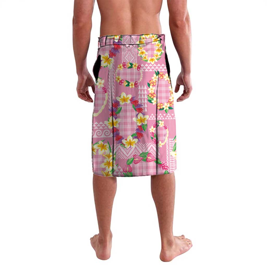Hawaiian Leis Lavalava Kakau Tattoos and Palaka Pastel Pink Color LT03 - Polynesian Pride