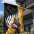 New Zealand and Australia Rugby Garden Flag Koala and Maori Warrior Together