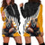 New Zealand and Australia Rugby Hoodie Dress Koala and Maori Warrior Together