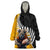 New Zealand and Australia Rugby Wearable Blanket Hoodie Koala and Maori Warrior Together