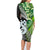 New Zealand Koru Natural Family Matching Long Sleeve Bodycon Dress and Hawaiian Shirt Manaia and Silver Fern Maori Pattern