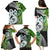 New Zealand Koru Natural Family Matching Puletasi and Hawaiian Shirt Manaia and Silver Fern Maori Pattern