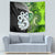 New Zealand Koru Natural Tapestry Manaia and Silver Fern Maori Pattern