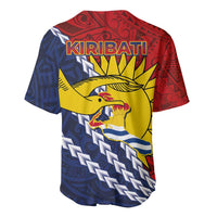 Kiribati Independence Day Baseball Jersey Polynesian and Melanesian Art Tattoo