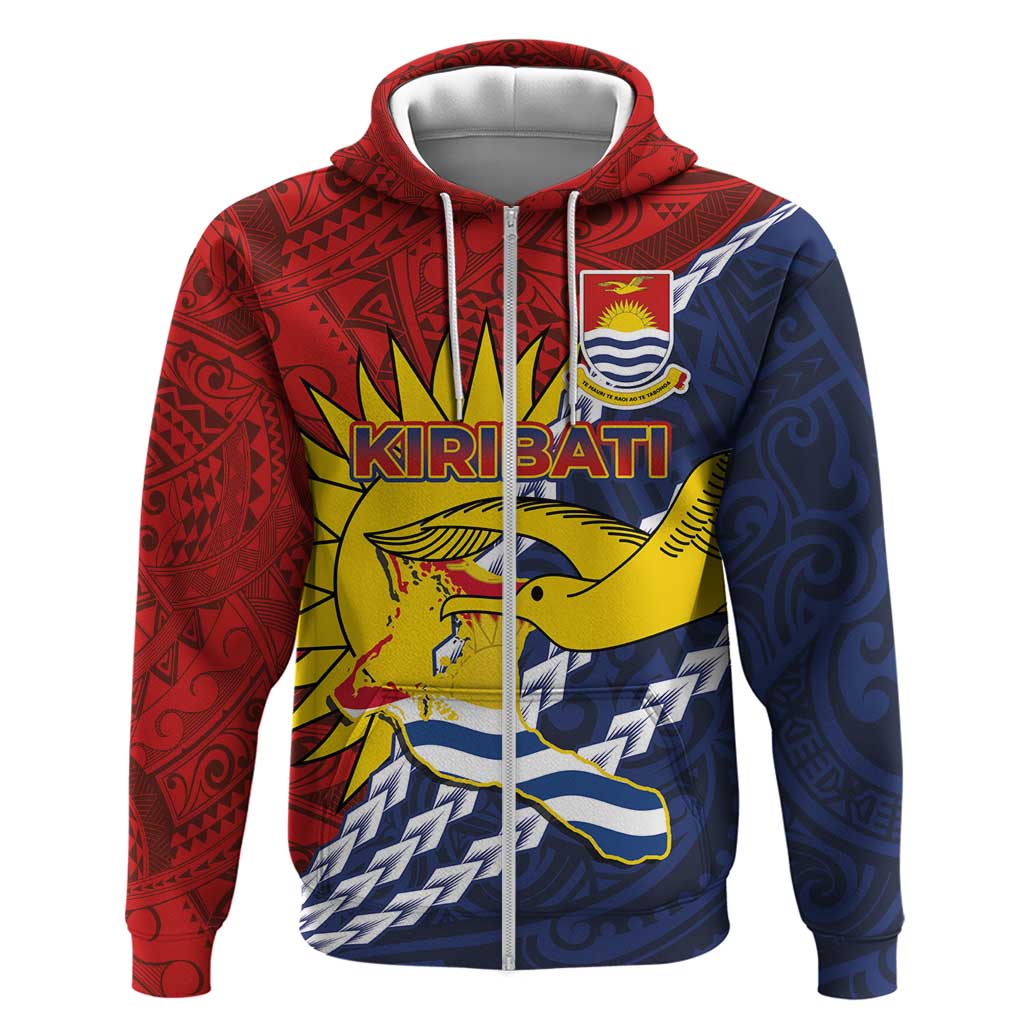 Kiribati Independence Day Hoodie Polynesian and Melanesian Art Tattoo