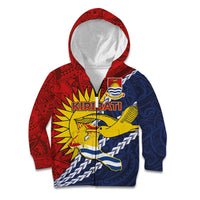 Kiribati Independence Day Kid Hoodie Polynesian and Melanesian Art Tattoo
