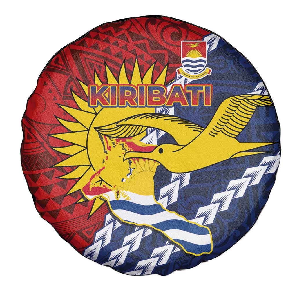 Kiribati Independence Day Spare Tire Cover Polynesian and Melanesian Art Tattoo