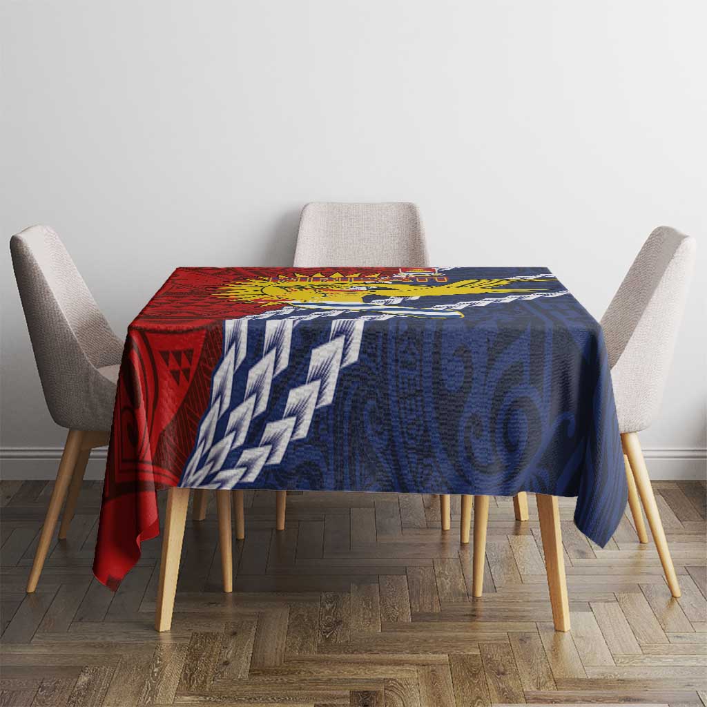 Kiribati Independence Day Tablecloth Polynesian and Melanesian Art Tattoo