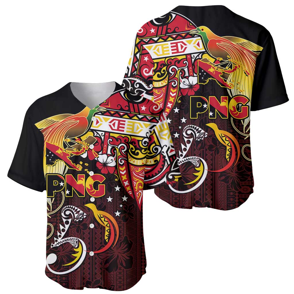 Papua New Guinea 2025 Baseball Jersey 50th Independence Day Anniversary