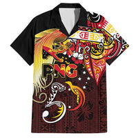 Papua New Guinea 2025 Family Matching Long Sleeve Bodycon Dress and Hawaiian Shirt 50th Independence Day Anniversary