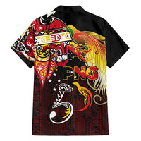 Papua New Guinea 2025 Family Matching Long Sleeve Bodycon Dress and Hawaiian Shirt 50th Independence Day Anniversary