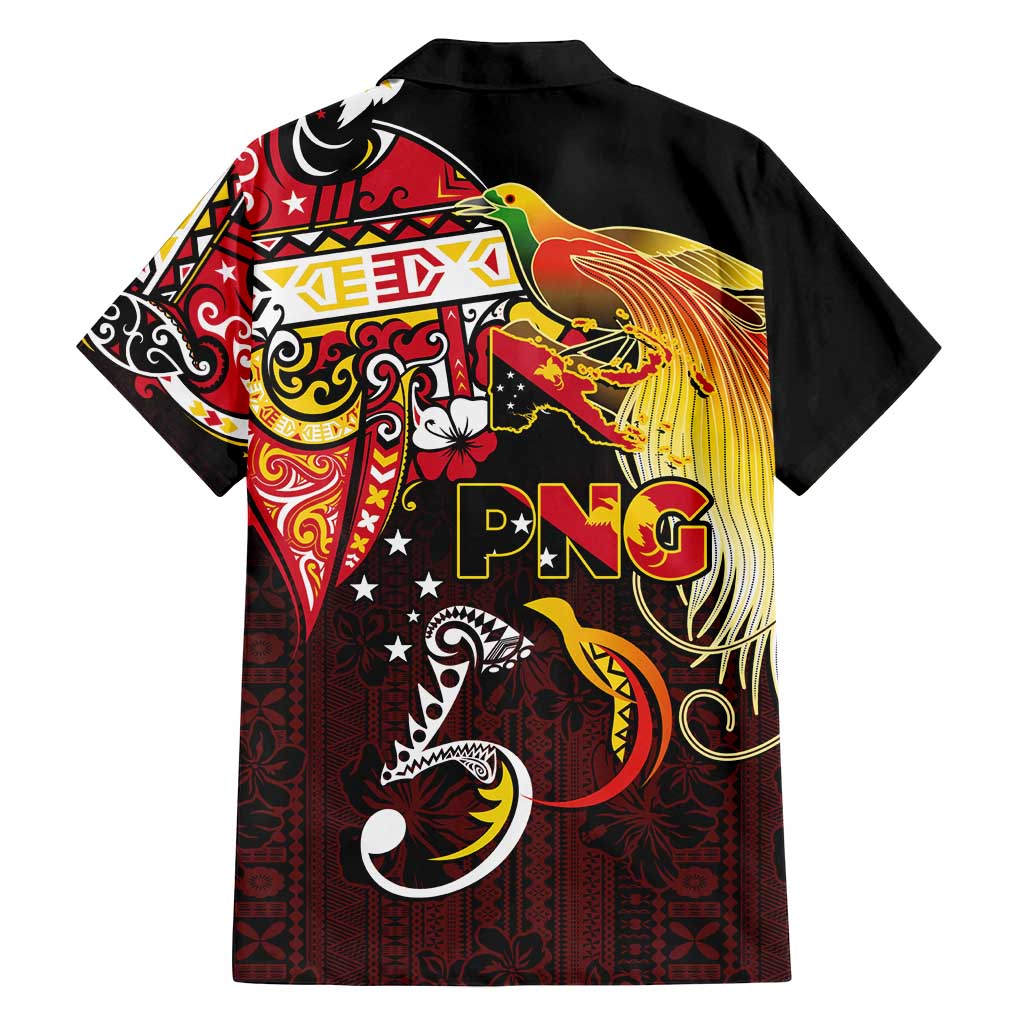 Papua New Guinea 2025 Family Matching Summer Maxi Dress and Hawaiian Shirt 50th Independence Day Anniversary