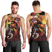 Papua New Guinea 2025 Men Tank Top 50th Independence Day Anniversary LT03 - Polynesian Pride