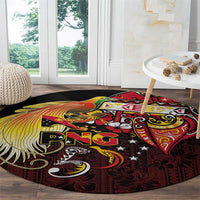 Papua New Guinea 2025 Round Carpet 50th Independence Day Anniversary