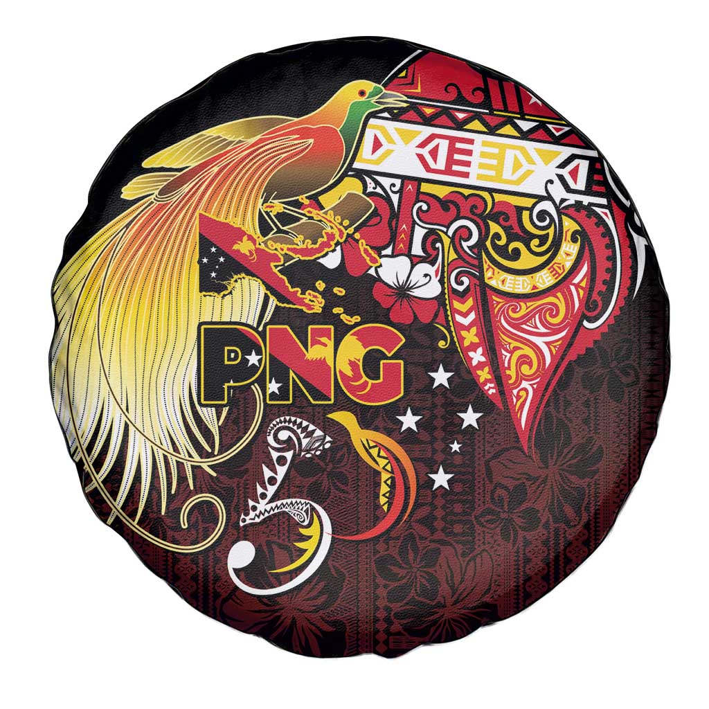 Papua New Guinea 2025 Spare Tire Cover 50th Independence Day Anniversary