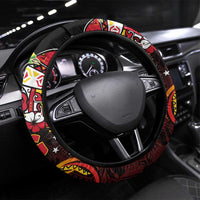Papua New Guinea 2025 Steering Wheel Cover 50th Independence Day Anniversary