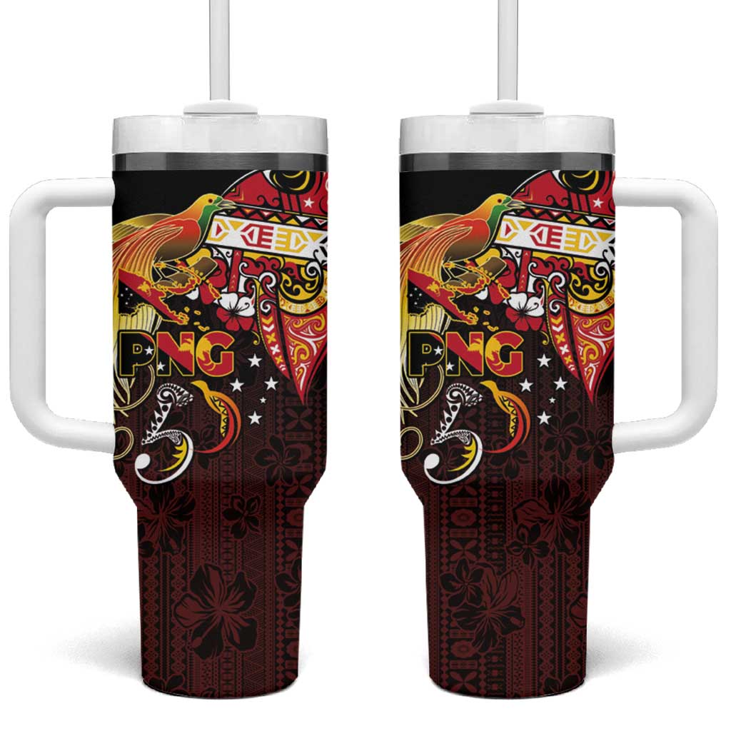 Papua New Guinea 2025 Tumbler With Handle 50th Independence Day Anniversary