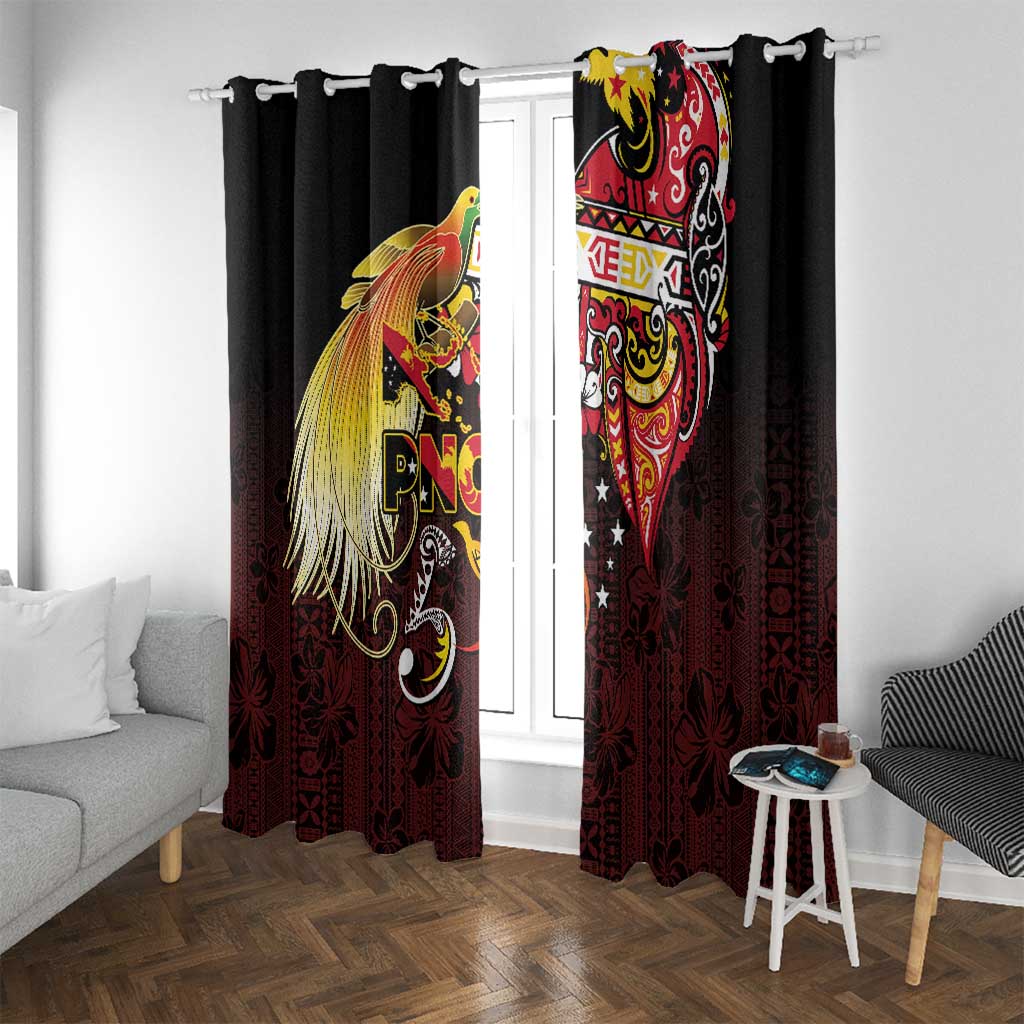Papua New Guinea 2025 Window Curtain 50th Independence Day Anniversary