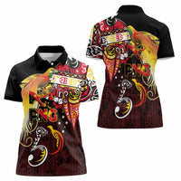Papua New Guinea 2025 Women Polo Shirt 50th Independence Day Anniversary