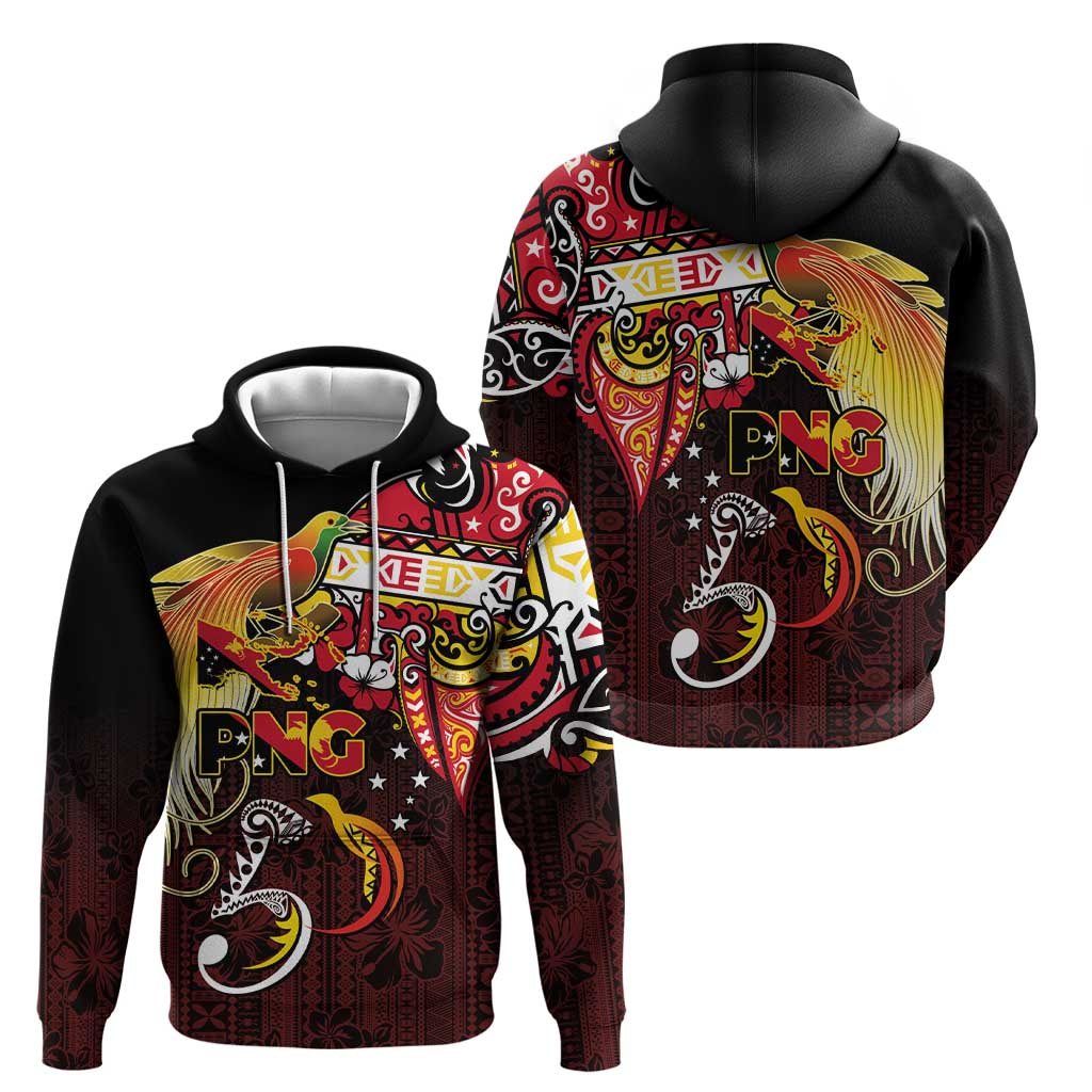 Papua New Guinea 2025 Zip Hoodie 50th Independence Day Anniversary