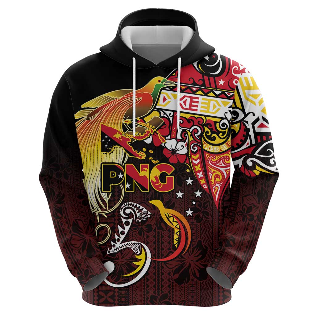 Papua New Guinea 2025 Zip Hoodie 50th Independence Day Anniversary