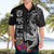 Custom Polynesian Fiji Hawaiian Shirt Shark and Hibiscus Tapa Pattern Version LT03 - Polynesian Pride