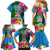 Malampa Fiji Day Family Matching Mermaid Dress and Hawaiian Shirt Tropical Plants Mix Polynesian and Tapa Pattern LT03 - Polynesian Pride