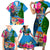 Malampa Fiji Day Family Matching Short Sleeve Bodycon Dress and Hawaiian Shirt Tropical Plants Mix Polynesian and Tapa Pattern LT03 - Polynesian Pride