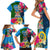 Malampa Fiji Day Family Matching Short Sleeve Bodycon Dress and Hawaiian Shirt Tropical Plants Mix Polynesian and Tapa Pattern LT03 - Polynesian Pride