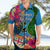 Malampa Fiji Day Hawaiian Shirt Tropical Plants Mix Polynesian and Tapa Pattern LT03 - Polynesian Pride