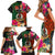 Penama Day Family Matching Short Sleeve Bodycon Dress and Hawaiian Shirt 16th September Polynesian Pattern with Pacific Flower LT03 - Polynesian Pride