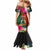 Penama Day Mermaid Dress 16th September Polynesian Pattern with Pacific Flower LT03 - Polynesian Pride