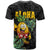 Hawaiian Halloween T Shirt Aloha Pinapple with Mysterious Hands and Polynesian Tribal Tattoo