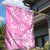 Hawaii Kauai Island Garden Flag Hibiscus Pattern Seamless Tribal Simple Pink LT03 - Polynesian Pride