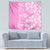 Hawaii Kauai Island Tapestry Hibiscus Pattern Seamless Tribal Simple Pink LT03 - Polynesian Pride