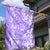 Hawaii Kauai Island Garden Flag Hibiscus Pattern Seamless Tribal Simple Purple LT03 - Polynesian Pride