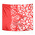 Hawaii Kauai Island Tapestry Hibiscus Pattern Seamless Tribal Simple Red LT03 - Polynesian Pride