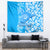 Custom Hawaii Kauai Island Tapestry Hibiscus Pattern Seamless Tribal Simple Blue LT03 - Polynesian Pride