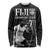 Custom Fiji Rugby Pacific Champions 2024 Long Sleeve Shirt Anniversary 7 Titles - Fijians Rugby and Tapa Hibiscus Black Art