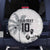 Custom Fiji Rugby Pacific Champions 2024 Spare Tire Cover Anniversary 7 Titles - Fijians Rugby and Tapa Hibiscus White Art