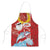 Hawaiian Mele Kalikimaka Apron Funny Santa Riding Lei Dolphin with Kakau Tattoos - Polynesian Pride