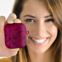 Hawaiian Whales Polynesian Art Motifs AirPods Case Pink Color LT03 - Polynesian Pride