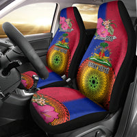Haiti Battle of Vertieres Car Seat Cover The Haitian Revolution 220th Anniversary Polynesian Style LT03 - Polynesian Pride