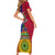 Haiti Battle of Vertieres Family Matching Short Sleeve Bodycon Dress and Hawaiian Shirt The Haitian Revolution 220th Anniversary Polynesian Style LT03 - Polynesian Pride