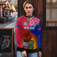 Personalised Haiti Battle of Vertieres Ugly Christmas Sweater The Haitian Revolution 220th Anniversary LT03 - Polynesian Pride