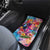 Polynesian Women Car Mats Tropical Plant - Vibrant Surreal Dreamscape Vibe