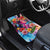 Polynesian Women Car Mats Tropical Plant - Vibrant Surreal Dreamscape Vibe