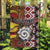 Personalised Aotearoa and Australia Together Garden Flag Koru and Kangaroo - Taniko with Aboriginal Motif